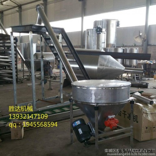 胜达直销深圳不锈钢螺旋上料机/塑料橡胶原料上料机/塑料辅机图6