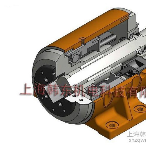 适用于工作机械、橡胶机械、卷取机用气动安全卡盘德国博士牌 P-40系列图1