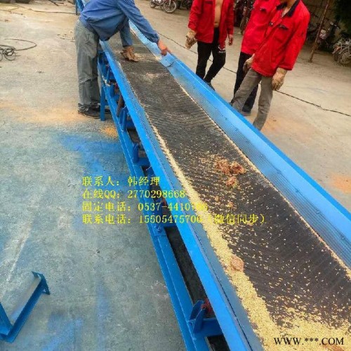 矿山皮带输送机 橡胶机械设备输送机 升降移动式装车输送机图1
