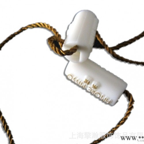 上海服装吊粒加logo 通用塑料吊钟现货 上海服装家纺箱包辅