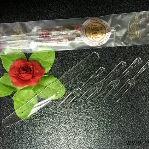 通用塑料刀叉/中秋月饼刀叉/月饼刀叉**图1
