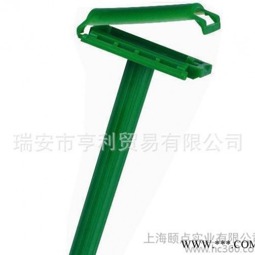 ** 浴场男女通用塑料手柄手动刮胡剃须刀需定制颜色