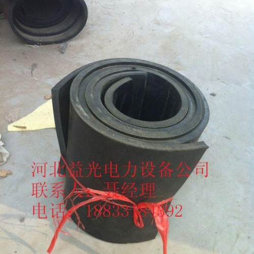 益光工业用绝缘橡胶板 黑色防静电胶板 天然橡胶绝缘垫图2