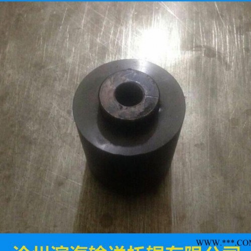 滨海输送托辊 005 定做加工橡胶曹型托辊 天然橡胶托辊 橡胶高分子托辊图3