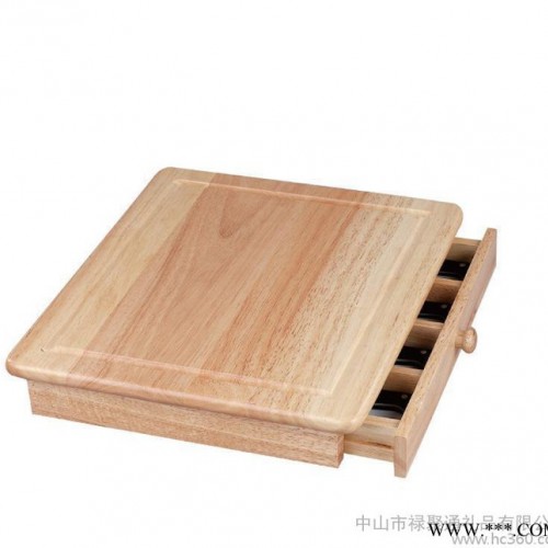 原森太进口天然橡胶木蛋糕面包切板托盘实木 外贸厨具加工定制图3