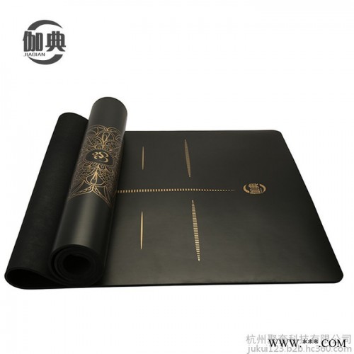 伽典天然橡胶PU瑜伽垫土豪垫女加宽加厚加长防滑健身垫舞蹈瑜珈垫图5