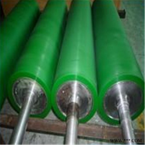 辊筒包胶轴 橡胶托辊 橡胶缓冲托辊 橡胶轴加工可定做图4