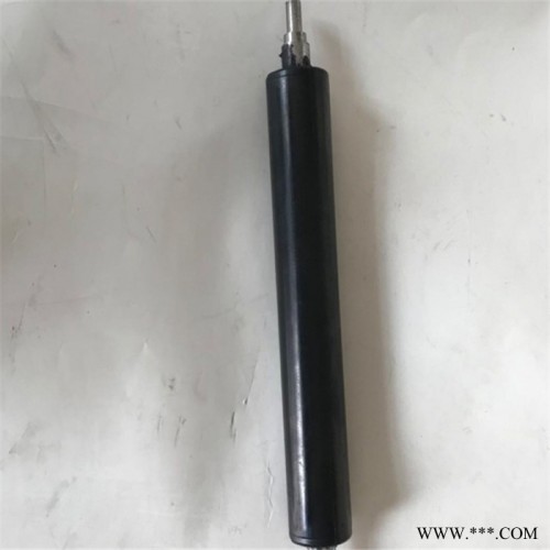 辊筒包胶轴 橡胶托辊 橡胶缓冲托辊 橡胶轴加工可定做图7
