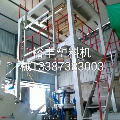 二层共挤吹膜机，三层共挤吹膜机，快递袋吹膜机，裕丰塑料机械图3