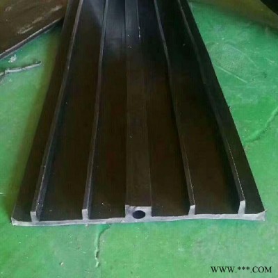 福茂橡胶止水带652型外贴加工350膨胀_钢边背贴式橡胶止水带可卸