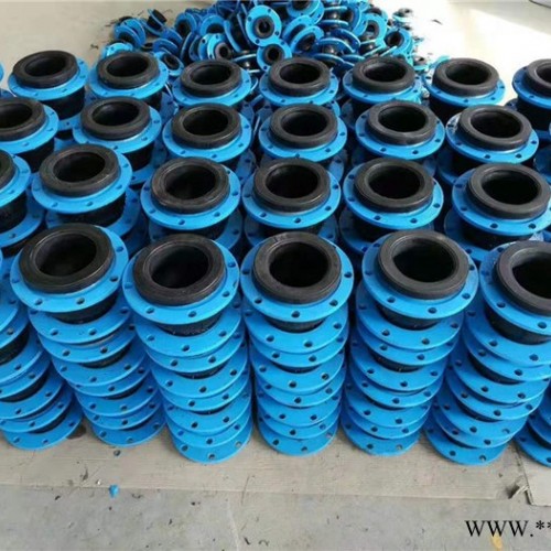 海浩橡胶接头现货批发DN50 PN1.0橡胶接头 软连接补偿器电厂配件有图加工图2