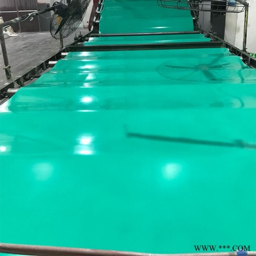 龙鑫** 加工生产绿色pvc特A软板 防腐耐酸防静电橡胶板材批发零 PVC软板图4