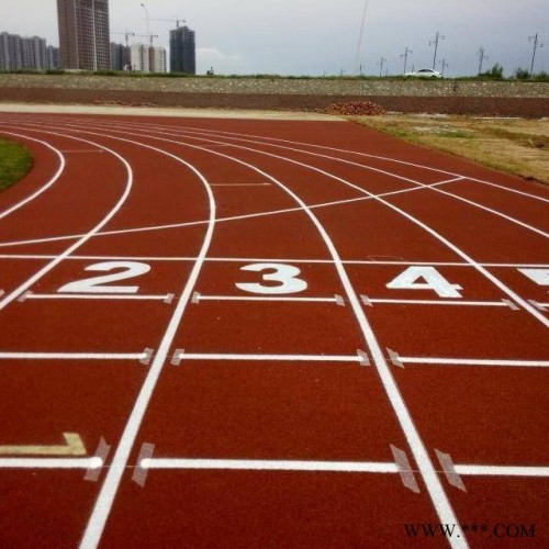鼎峰体育 塑胶跑道厂家  橡胶颗粒塑胶跑道材料 塑胶跑道学校户外运动场地加工定制图4