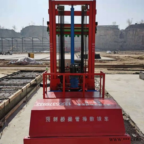 T梁橡胶管拔管机 桥梁梁场橡胶管抽拔管机 T梁单路全自动桥梁抽拔管机 加工定制图2