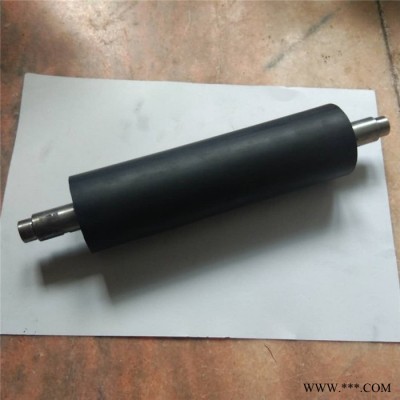 信城**橡胶辊 工业包胶输送机用托辊胶辊 橡胶辊加工定制