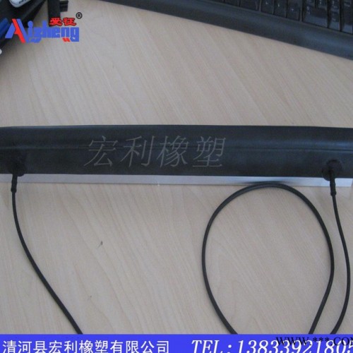 机械安全触边 加工定制常闭安全触边 门窗安全挤压防撞橡胶条图2