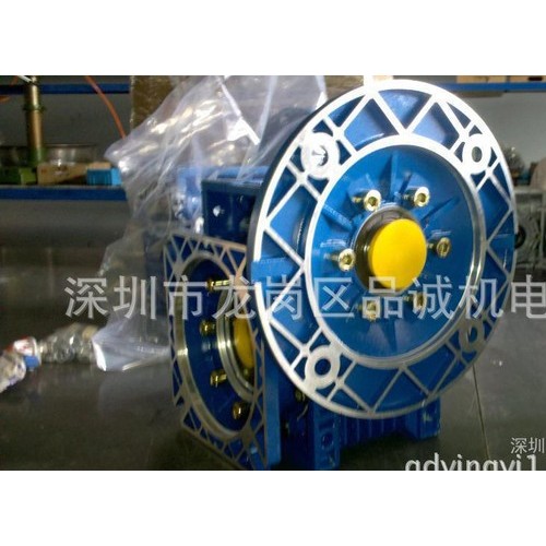特价直销广东蜗轮减速器 塑料机械NMRV90铝合金蜗轮减速机图2