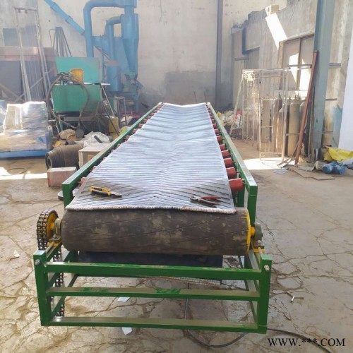 加工定制石子耐磨型皮带输送机 橡胶带输送机  化工粉料输送机图8