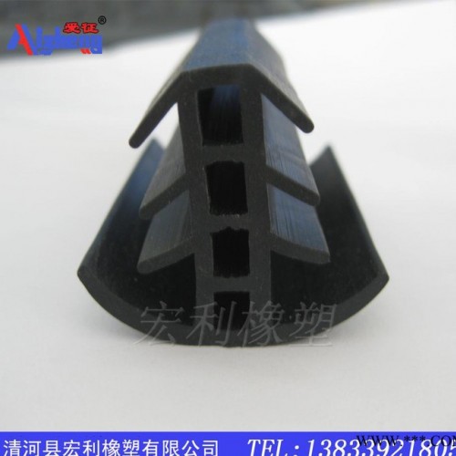三元乙丙密实密封条 机械门窗不规则橡胶条 订做加工规格图2