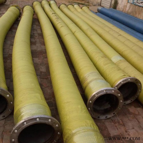 加工 船用大口径法兰式疏浚胶管 吸排海水 输泥浆 沙专用橡胶管图1