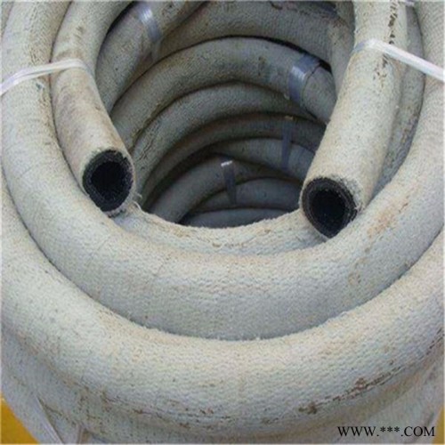 佰源橡塑加工水冷电缆用石棉软管 石棉穿线橡胶软管 外编石棉管 石棉耐热胶管 石棉夹布软管图1