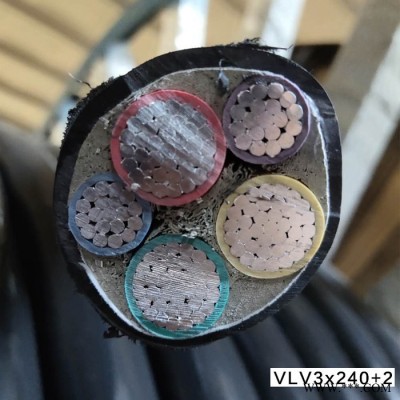 阳谷盛阳 VLV电缆橡胶护套  黑色电力电缆 电缆生产厂家 支持加工定制