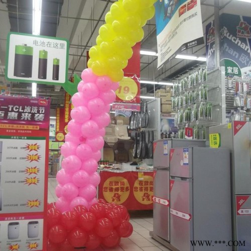 北京提供成品橡胶气球拱形门文字图形丝网加工合作印刷现场安装充气图2