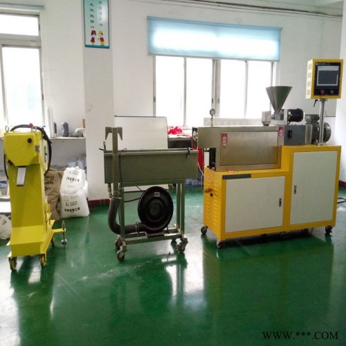 锡华XH-433-25 塑料橡胶造粒机厂家 实验型双螺杆造粒线 工程塑料 改性塑料 色母粒 加工实验图2
