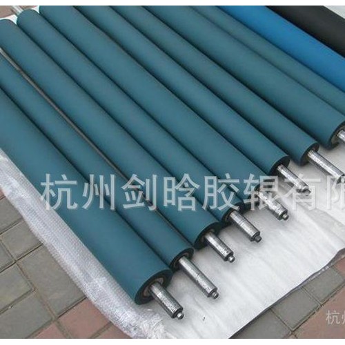 杭州耐磨胶辊 高性能胶印机墨辊水辊 加工定制大小可定橡胶辊图3