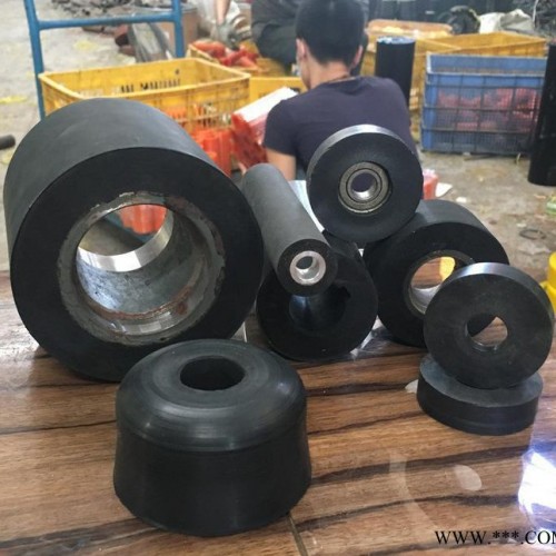 聚氨酯制品 铁芯套胶加工 橡胶制品胶辊定制 硅胶轮 压花辊图3