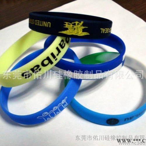 单色sports硅橡胶手环，来图定制加工，印logo图2