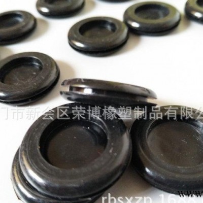 直销 硅胶带膜过线圈 加工过线圈 橡胶护线套 来图来样定制
