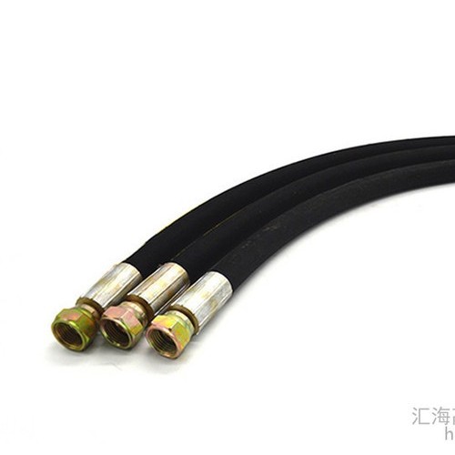 加工定做高压液压油管总成钢丝编织橡胶管耐高温高压软管挖掘机管江苏/上海/浙江/无踢图5