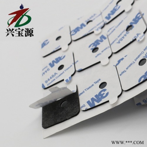 龙华福田华强北广州厂家加工定制透明自粘圆柱形硅胶垫圈 黑色家具减震防滑石棉橡胶垫圈 金手指双面胶带 圆形贴铭牌图8