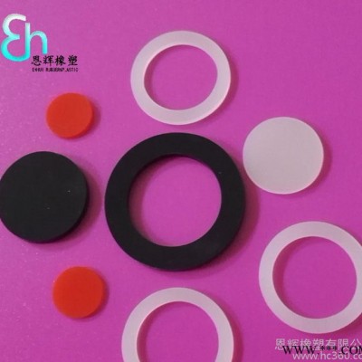 加工定做防水硅胶垫片 硅胶密封垫片 硅胶O型圈 黑色橡胶垫片