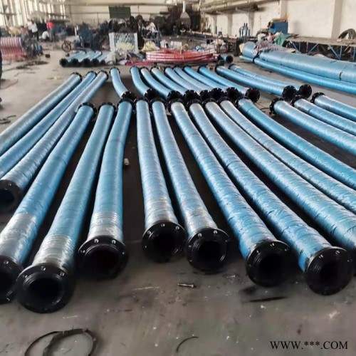 福硕 大口径胶管 法兰输水胶管  大口径橡胶管图3