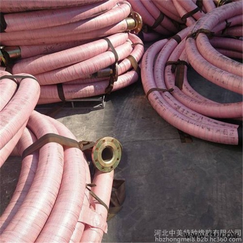 大口径胶管 大口径泥浆胶管 高压吸水吸沙橡胶管 中美 大量现货图5