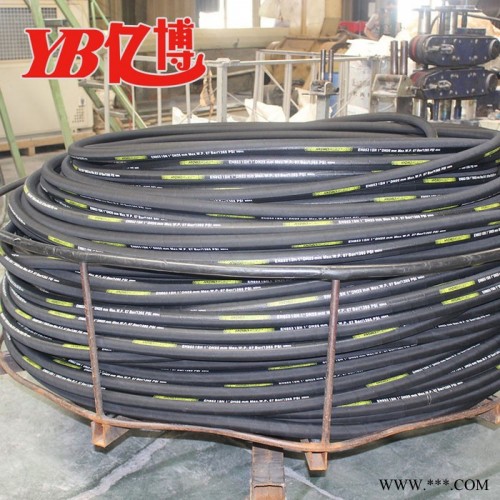 亿博橡胶科技厂家**产品供应【橡胶管总成】 液压胶管总成 一层钢丝编织液压橡胶软管图5