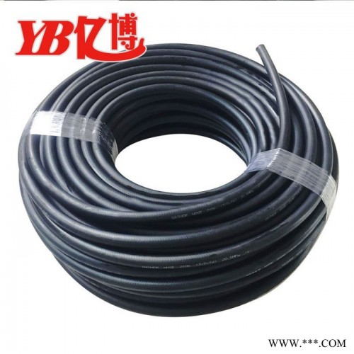 亿博橡胶科技厂家**产品供应【橡胶管总成】 液压胶管总成 一层钢丝编织液压橡胶软管图6