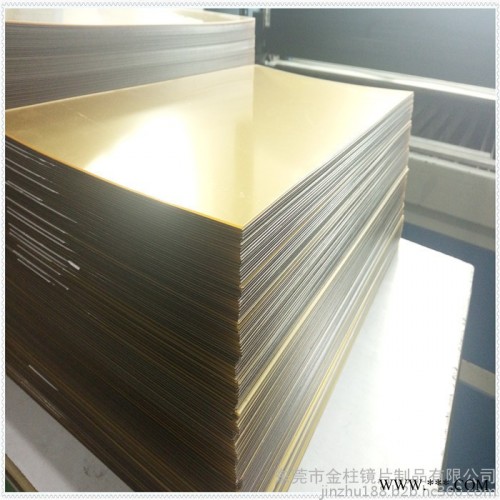 定制亚克力镜面板 金色亚克力镜面板 2mm双面金色亚克力镜面板 塑料板图3