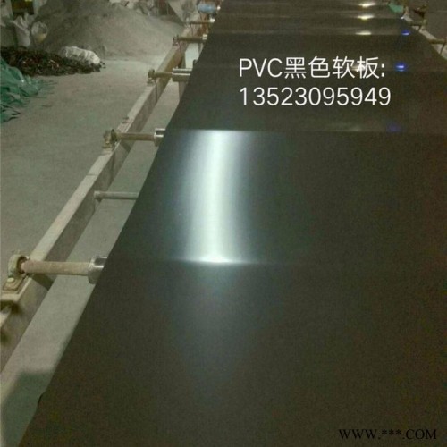 郑州塑料板防腐抗压耐磨绿胶板 PVC黑色软板 缘橡胶板 黑软板塑料图3