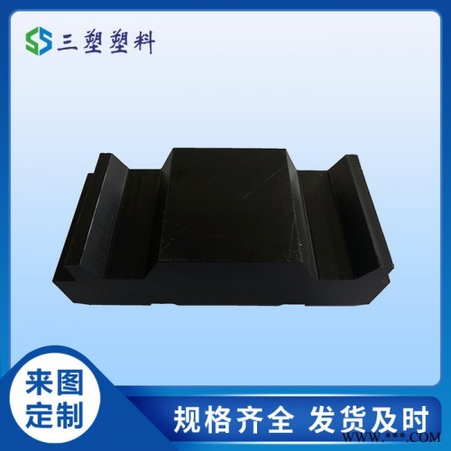 三塑PVC板加工件精雕配件 PVC塑料板加工热弯成型 尼龙机械挡板加工件图3