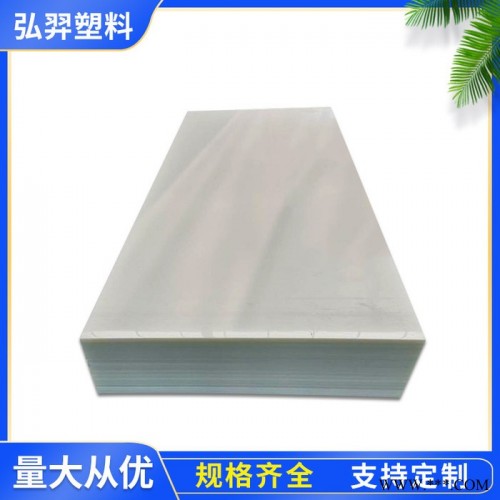 弘羿批发增强韧性白色薄PP板 铺车底塑料板材 加厚PP中空垫板 来电定制图3