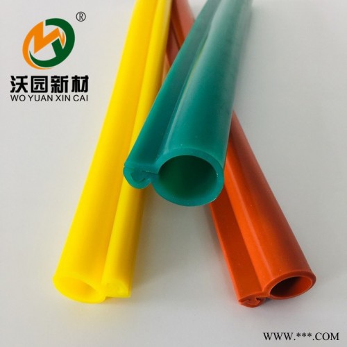 沃园新材 卡扣式绝硅胶管 开口橡胶管 裸导线绝缘套 10kv耐压图2