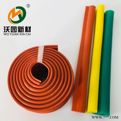 沃园新材 卡扣式绝硅胶管 开口橡胶管 裸导线绝缘套 10kv耐压图3