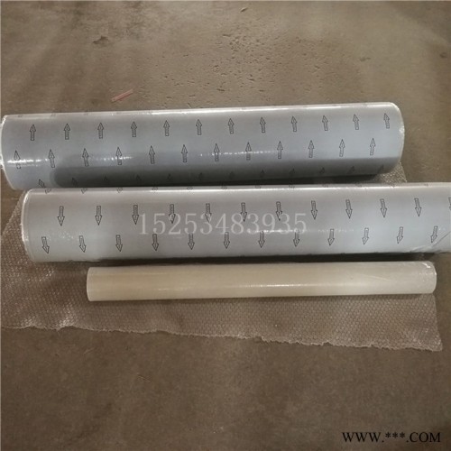 5丝120目透明塑料板保护膜厂家，铝型材黑白高粘膜直销，欢迎下单图4