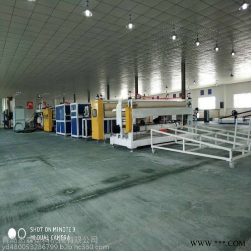 青岛杰森SJJS-120 塑料板材设备 中空格子板设备 PP\PE板材生产线 钙塑板设备 塑料包装板生产线图3
