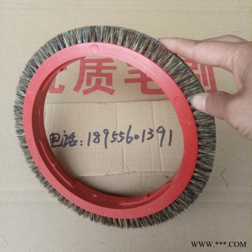 ** 圆形毛刷定做,塑料板小盘刷 定型机毛刷轮 染整毛刷图4