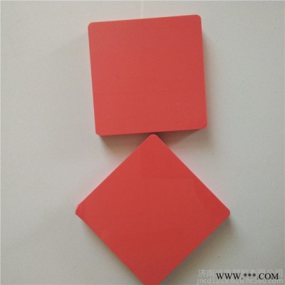 红色PVC塑料板材济南厂家生产销售