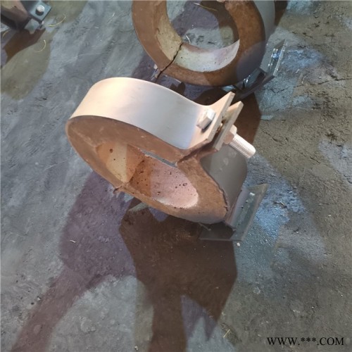 天然气管道保冷管托蒸汽管道隔热管托橡胶管夹变力弹簧支吊架志昂厂家图5